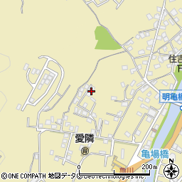 熊本県天草市亀場町亀川周辺の地図