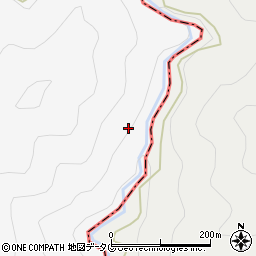 鵜の木谷周辺の地図