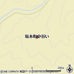 熊本県八代市坂本町中谷い周辺の地図