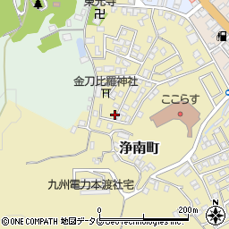 浄念公園周辺の地図