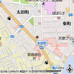 ボングー（洋菓子）太田町店周辺の地図