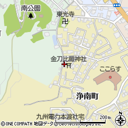九電ハイテック熊本支社八代支所天草工務所周辺の地図