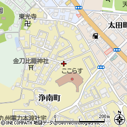 熊本県天草市浄南町周辺の地図
