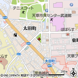 太田公園周辺の地図