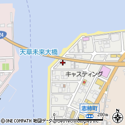 株式会社森谷商会天草支店周辺の地図