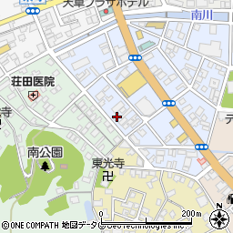 熊本県天草市南新町4-18周辺の地図