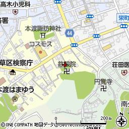 熊本県天草市諏訪町5-5周辺の地図