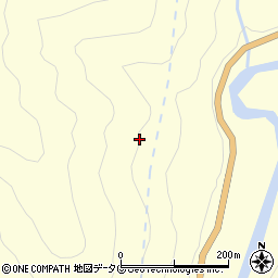 熊本県球磨郡五木村小野周辺の地図