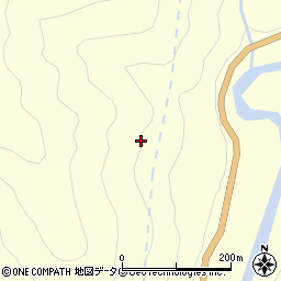 熊本県五木村（球磨郡）小野周辺の地図