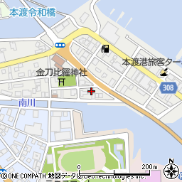 和み宿　新和荘　海心周辺の地図