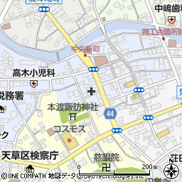 中央学習塾周辺の地図