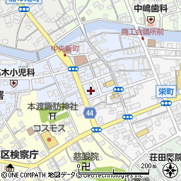 熊本県天草市中央新町13周辺の地図