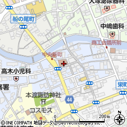 熊本県天草市中央新町15周辺の地図