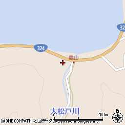 株式会社西原商会九州　天草営業所周辺の地図