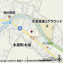 平道鮮魚店周辺の地図