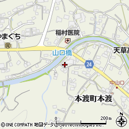 ヨシオ板金店中山口工場周辺の地図