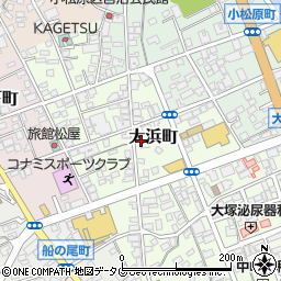 熊本県天草市大浜町周辺の地図