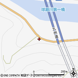 株式会社金橋商会　八代砕石工場周辺の地図