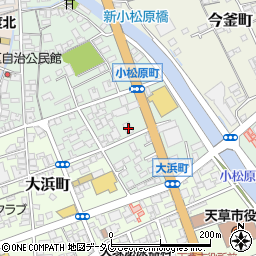 熊本県天草市小松原町10-15周辺の地図