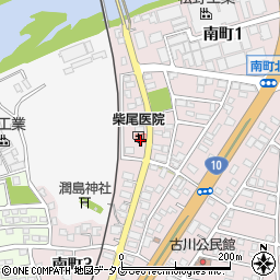 柴尾医院周辺の地図