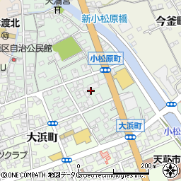 熊本県天草市小松原町10周辺の地図