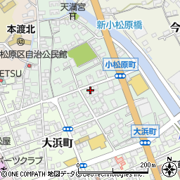 熊本県天草市小松原町10-33周辺の地図