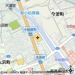 大三ミート産業株式会社　ダイレックス天草店周辺の地図