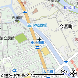 熊本県天草市小松原町6-30周辺の地図