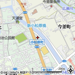 熊本県天草市小松原町6-29周辺の地図