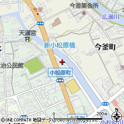 熊本県天草市小松原町6周辺の地図