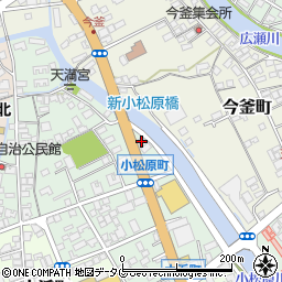 熊本県天草市小松原町6-12周辺の地図