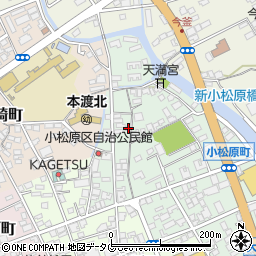 熊本県天草市小松原町20-5周辺の地図