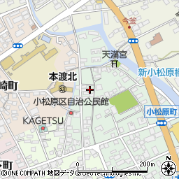 熊本県天草市小松原町20-3周辺の地図