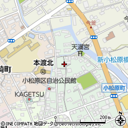 熊本県天草市小松原町21-5周辺の地図