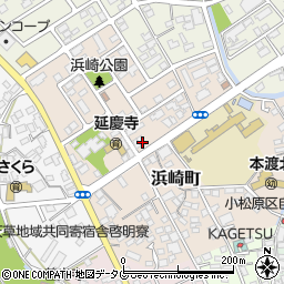 熊本県天草市浜崎町13-11周辺の地図