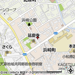 熊本県天草市浜崎町13-15周辺の地図