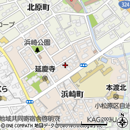 熊本県天草市浜崎町13-22周辺の地図