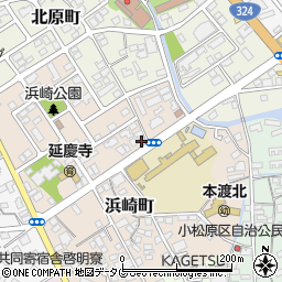 熊本県天草市浜崎町13-1周辺の地図