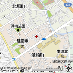 熊本県天草市浜崎町13-27周辺の地図