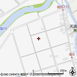 熊本県八代市催合町周辺の地図