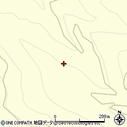 熊本県球磨郡五木村中道周辺の地図