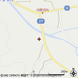 熊本県上天草市松島町内野河内3014-2周辺の地図