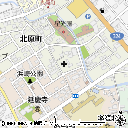 熊本県天草市北原町9-8周辺の地図