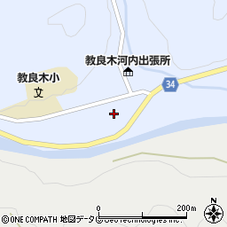 有限会社松島化成　教良木工場周辺の地図
