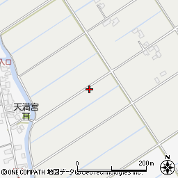 熊本県八代市揚町651周辺の地図