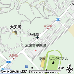 熊本県天草市本渡町広瀬周辺の地図