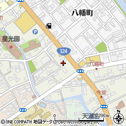 熊本県天草市北原町1周辺の地図