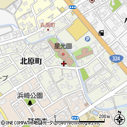 熊本県天草市北原町8-6周辺の地図