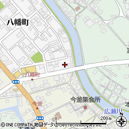 熊本県天草市八幡町12周辺の地図