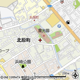 熊本県天草市北原町周辺の地図